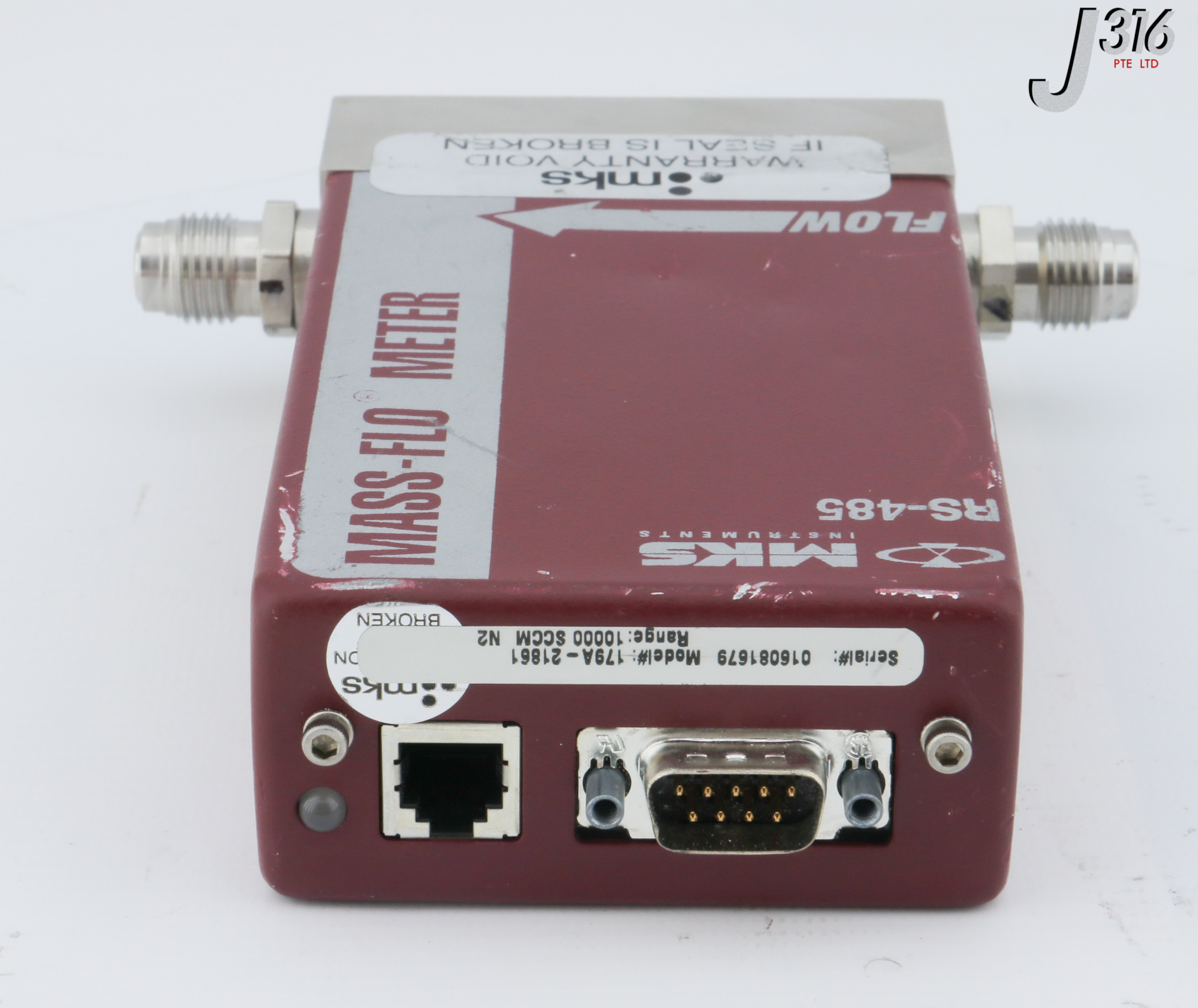 シリーズ 6714 MKS MFC, MASS-FLO METER, RS-485 SERIES 179A-21861 | eBay